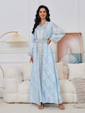 Fresh Lace Abaya 3 Piece Set
