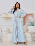 Fresh Lace Abaya 3 Piece Set