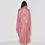 Chiffon Open Front Butterfly Abaya Dress