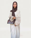 Luxury Bubble Sleeve Bohemian Abaya