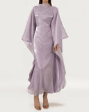 Luxury Minimalist Butterfly Abaya for Women