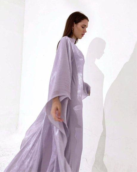 Aurohaya Chiffon Minimalist Butterfly Dress for Women