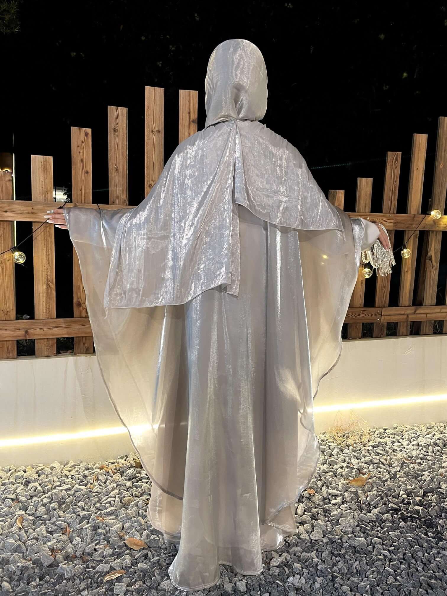 Organza Minimalist Abaya Sets