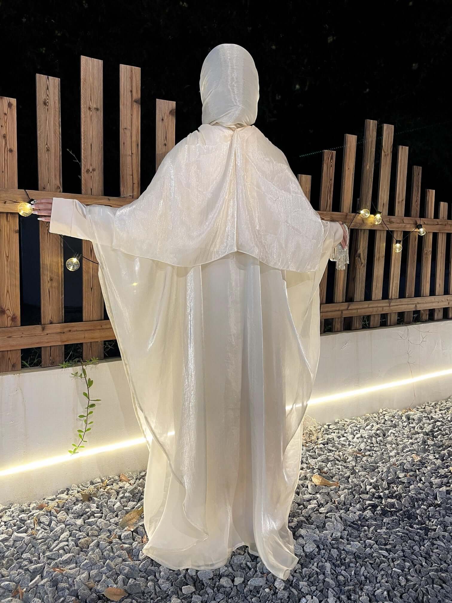 Organza Minimalist Abaya Sets