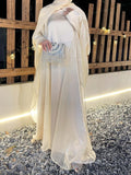 Organza Minimalist Abaya Sets