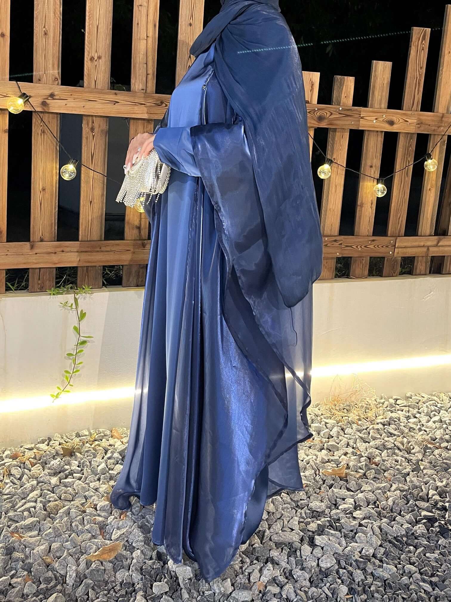Organza Minimalist Abaya Sets