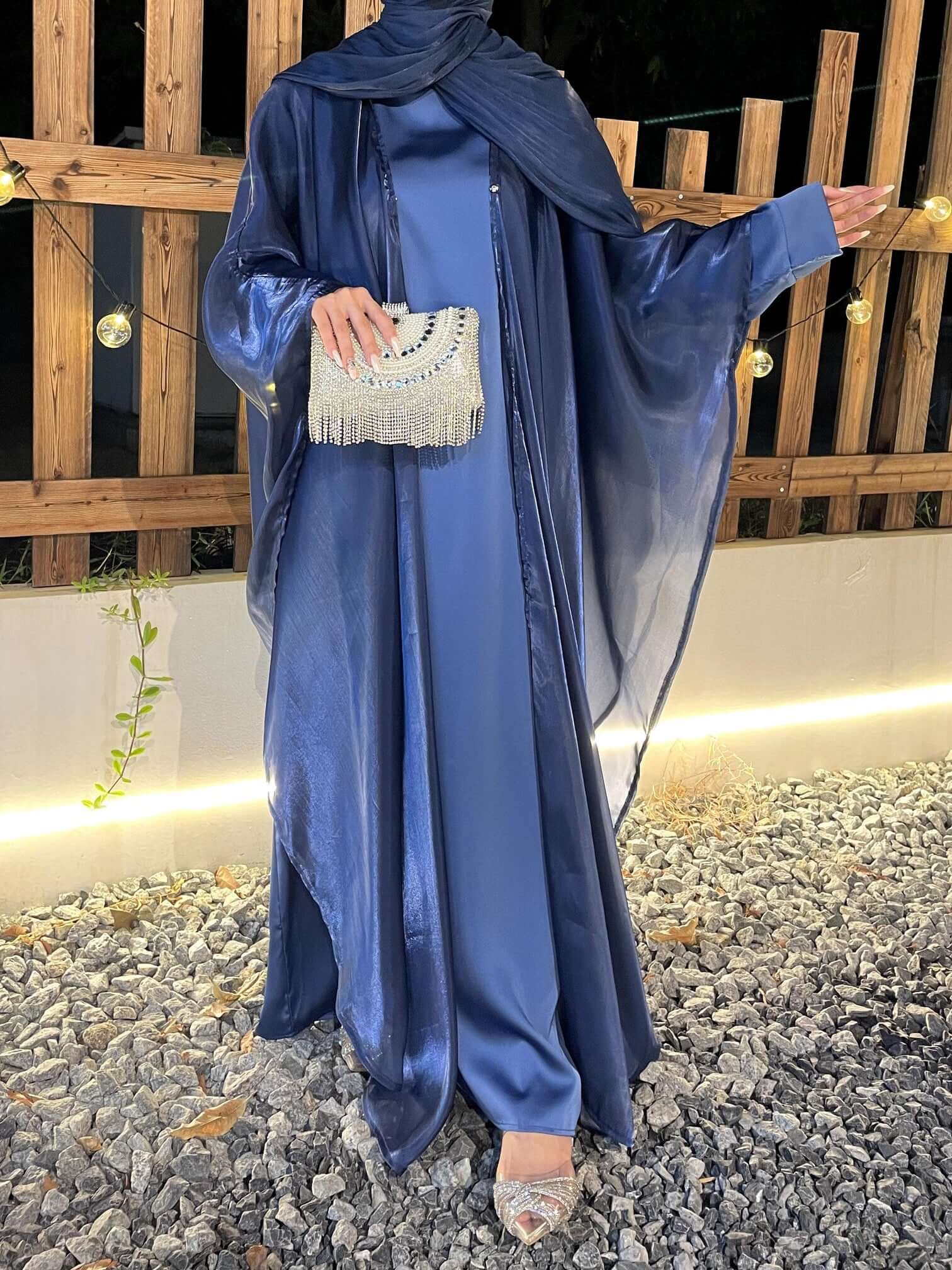Organza Minimalist Abaya Sets