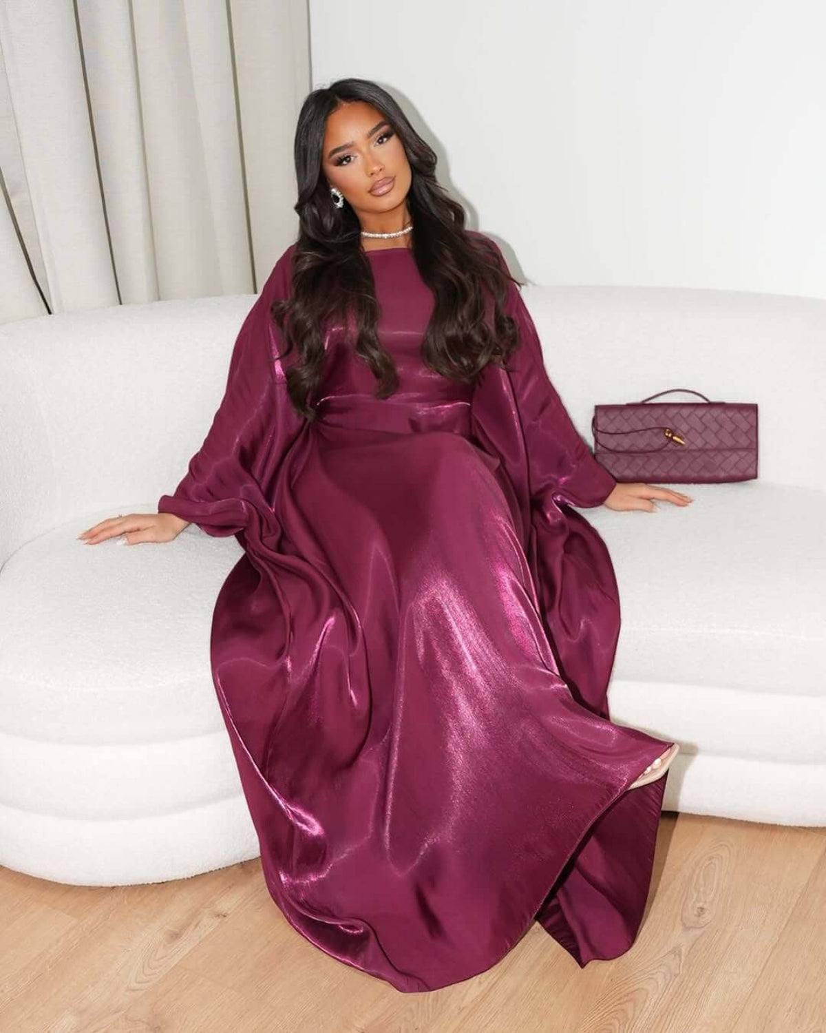 Cherry Butterfly Abaya Dress - Limited Edtion
