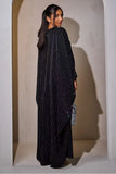 Shiny Rhinestone Butterfly Abaya