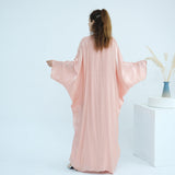 Solid Color Minimalist 2-Piece Abaya Set