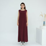 Solid Color Minimalist 2-Piece Abaya Set - Serenity