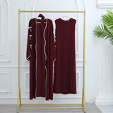 Super Soft Nida Abaya 2-Piece Set