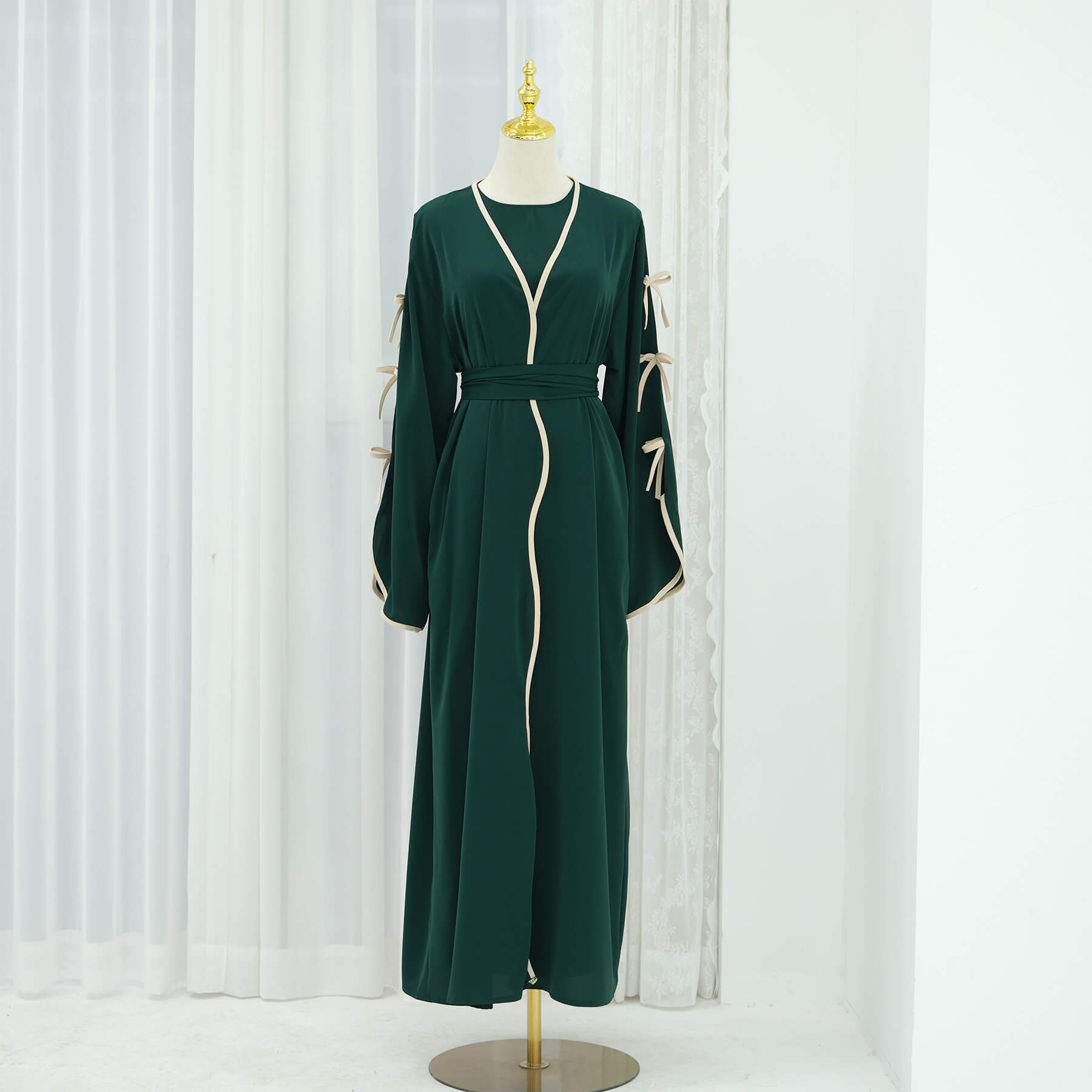 Super Soft Nida Abaya 2-Piece Set
