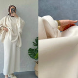 Thick Knit Two-Piece Set - Modest Sweater & Long Skirt