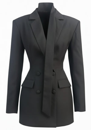 Blazer Dress Black