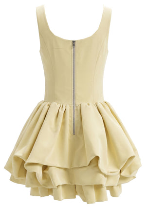 Bubble Dress Yellow