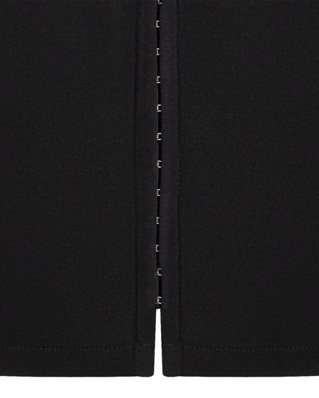 Aurohaya Nyx Zip-Front Bodycon Mini Dress