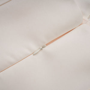 Aurohaya Charlotte halterneck tulle midi dress