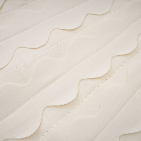 Aurohaya Axelle white wavy-detail sleeveless mini dress