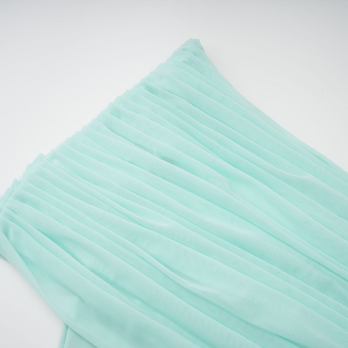 Aurohaya Katya Green Asymmetrical Gathered Maxi Dress