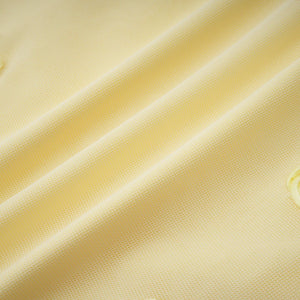 Aurohaya Théoline Yellow Floral Appliqué Corset Maxi Dress