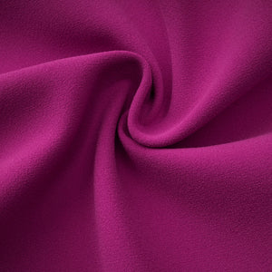Aurohaya Majestueuse Fuchsia Keyhole-Detail Mermaid Gown