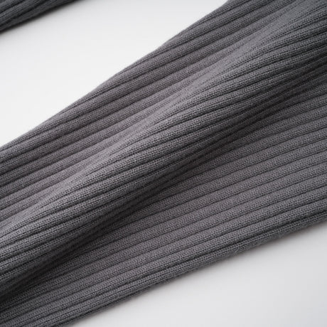 Aurohaya Claire Grey Ribbed Knit Bodysuit & Trousers Set