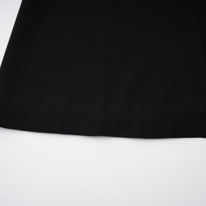 Aurohaya Oona Black Embellished Flared Maxi Gown