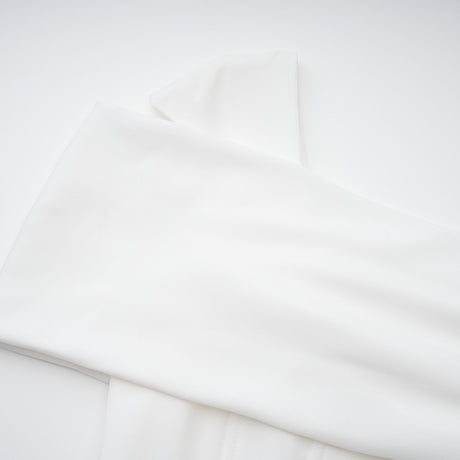 Aurohaya Solara White Draped Midi Dress