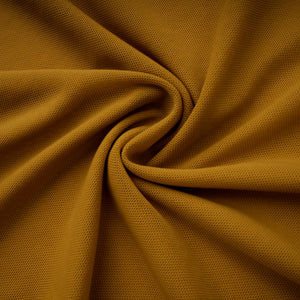 Aurohaya Ludivine ocher off-shoulder cut-out ruched maxi dress