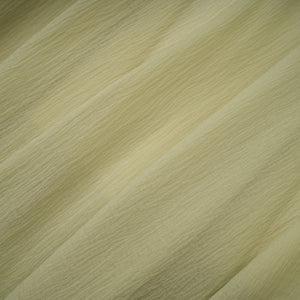 Aurohaya Matcha Ruffled Shirred Tulle Maxi Dress