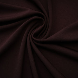 Aurohaya Honoria Chocolate Brown Off Shoulder Maxi Dress