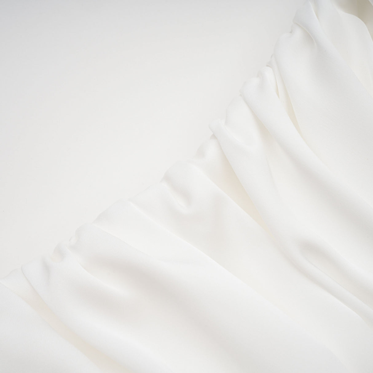 Aurohaya Palesa White Pleated Glossy Maxi Dress & Cape Set