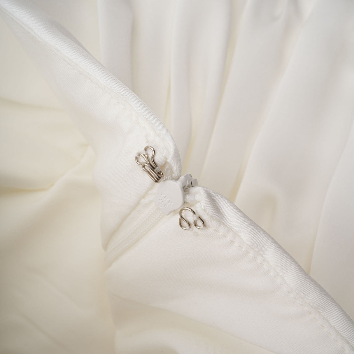 Aurohaya Palesa White Pleated Glossy Maxi Dress & Cape Set