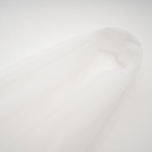 Aurohaya Palesa White Pleated Glossy Maxi Dress & Cape Set