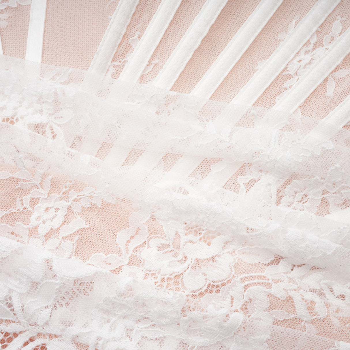 Aurohaya Margherita White Floral Lace Dress & Skirt Set