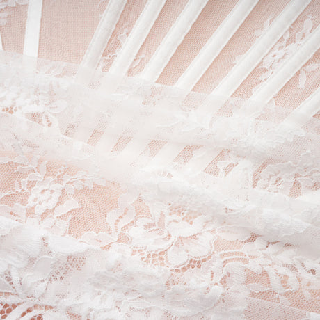 Aurohaya Margherita White Floral Lace Dress & Skirt Set