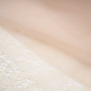 Aurohaya Oliana Ivory Lace Maxi Gown