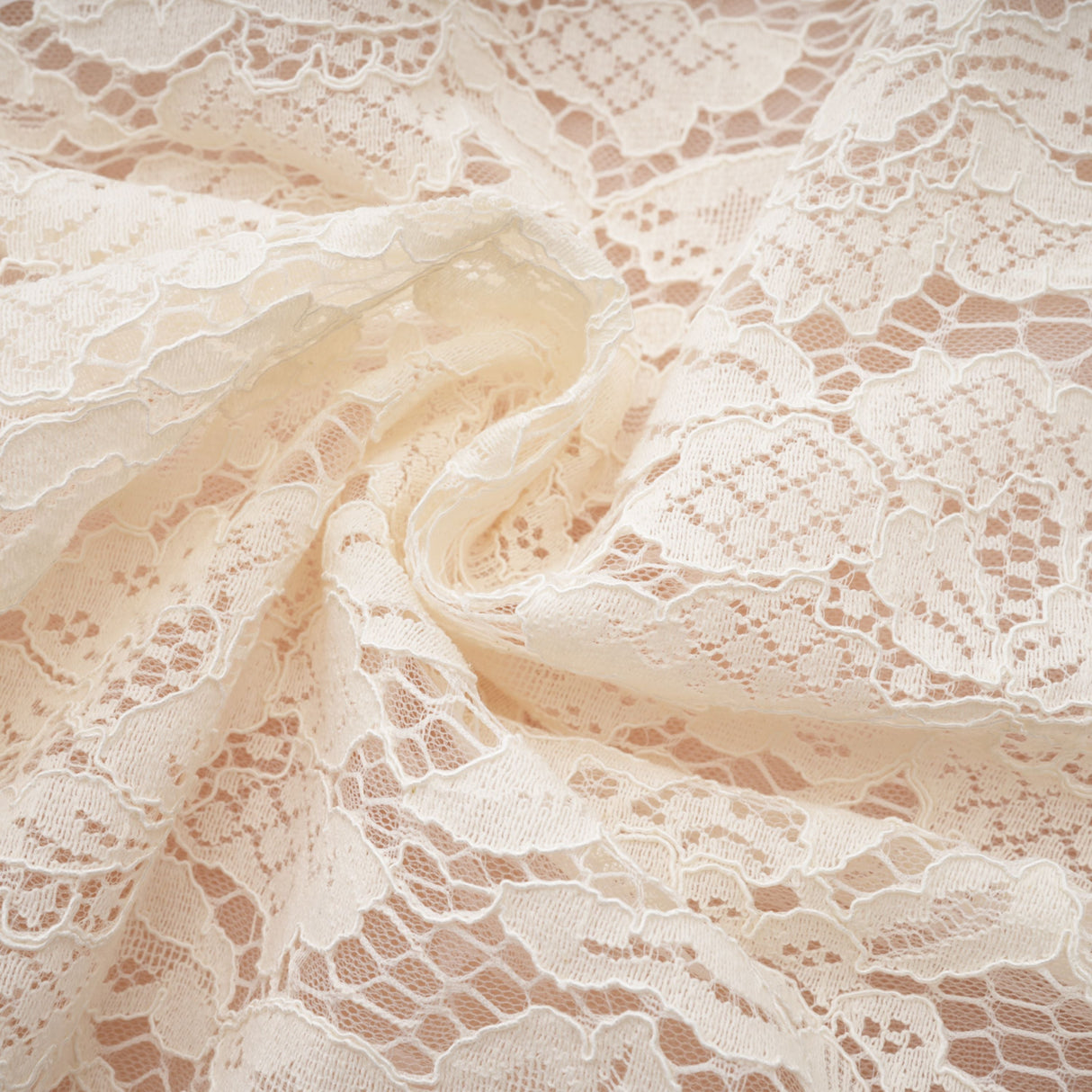 Aurohaya Oliana Ivory Lace Maxi Gown