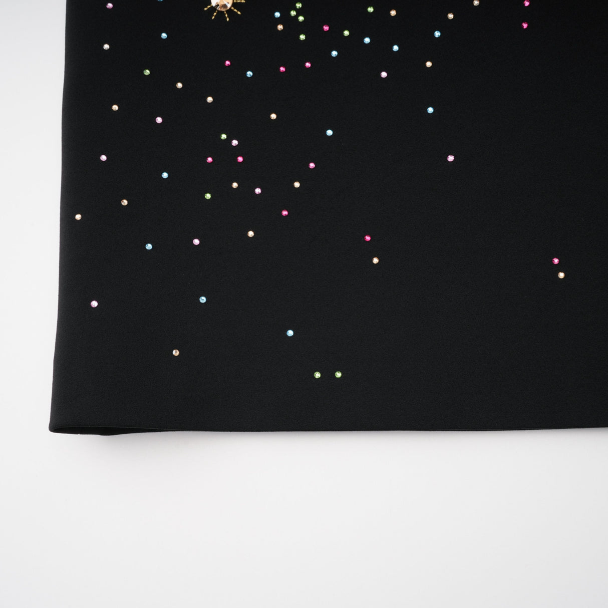 Aurohaya Rosaria Black Embellished Constellation Mini Dress