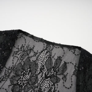 Aurohaya Celina Lace Corset Maxi Gown