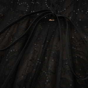 Aurohaya Celina Lace Corset Maxi Gown