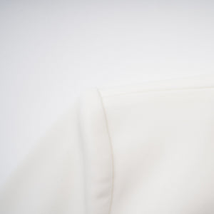 Aurohaya Bernadette White Faux Pearl Mini Dress