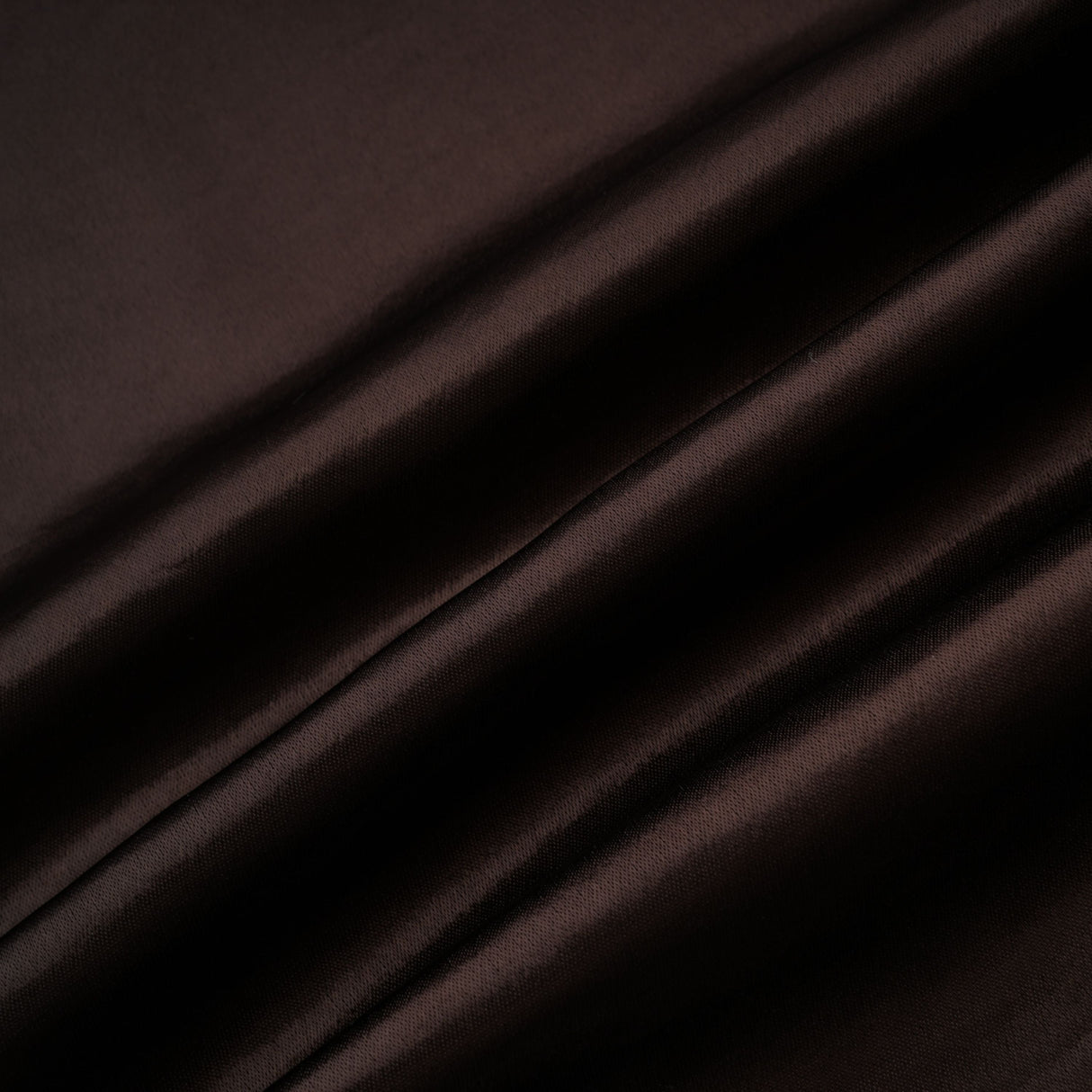 Aurohaya Pernilla Brown One Shoulder Satin Mini Dress