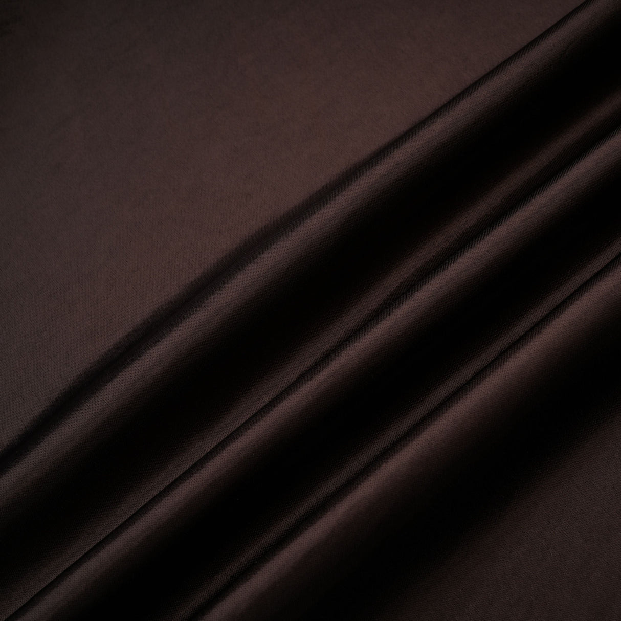 Aurohaya Gitta Brown Off Shoulder Satin Maxi Gown
