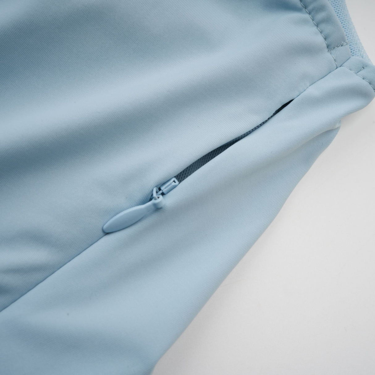 Aurohaya Catherine asymmetrical pleated maxi dress in Baby-blue