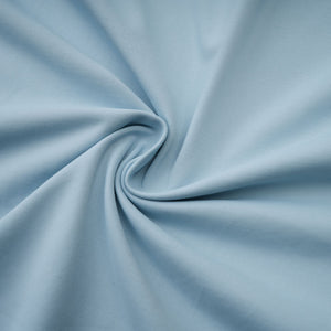Aurohaya Catherine asymmetrical pleated maxi dress in Baby-blue