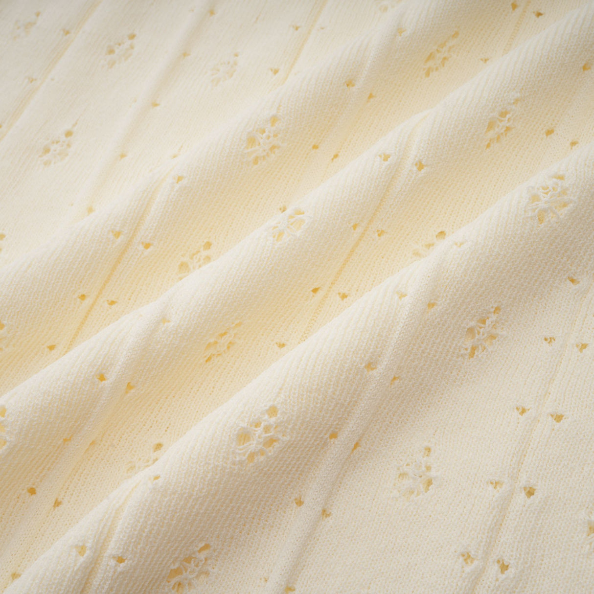 Aurohaya Donatienne white faux-pearl knitted maxi dress