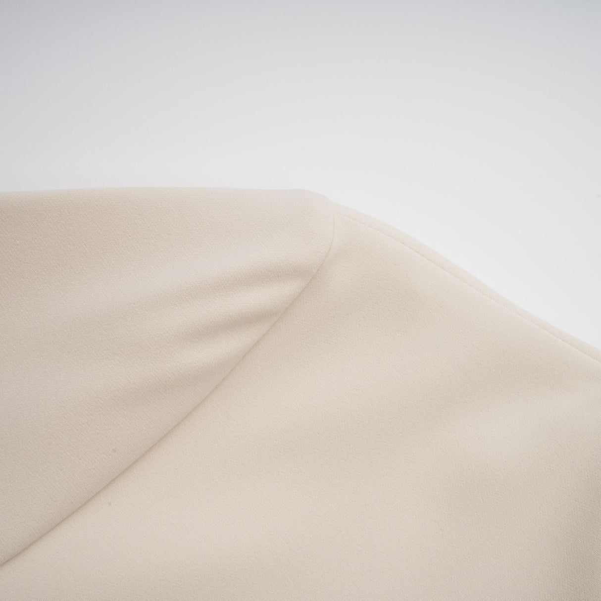 Aurohaya Chloé cream-white fitted mini dress