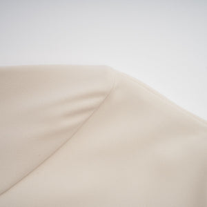 Aurohaya Chloé cream-white fitted mini dress
